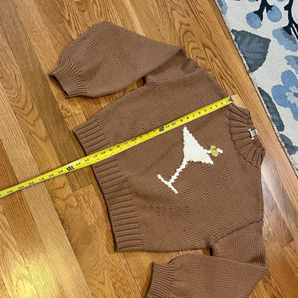 Anthropologie Pippa Mock-Neck Sweater Icon Edition Size Medium NWOT - Picture 8 of 14